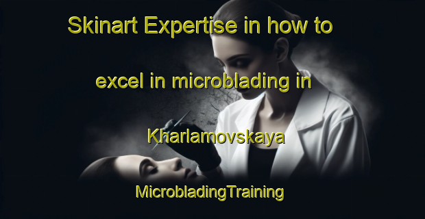 Skinart Expertise in how to excel in microblading in Kharlamovskaya | #MicrobladingTraining #MicrobladingClasses #SkinartTraining-Russia