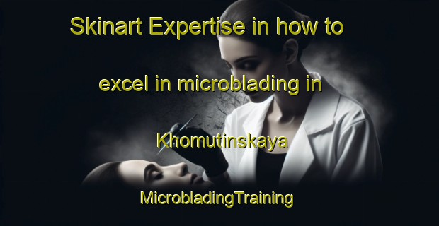 Skinart Expertise in how to excel in microblading in Khomutinskaya | #MicrobladingTraining #MicrobladingClasses #SkinartTraining-Russia