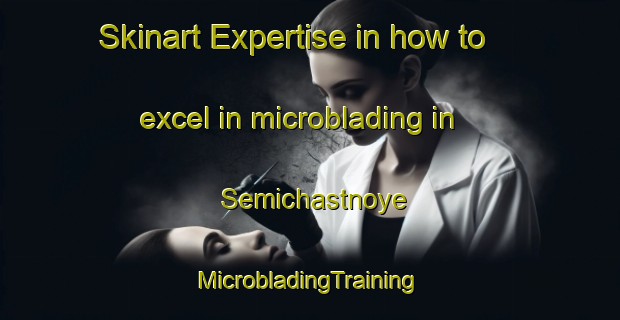 Skinart Expertise in how to excel in microblading in Semichastnoye | #MicrobladingTraining #MicrobladingClasses #SkinartTraining-Russia