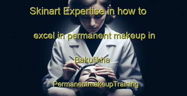 Skinart Expertise in how to excel in permanent makeup in Bakulikha | PermanentmakeupTraining | PermanentmakeupClasses | SkinartTraining-Russia