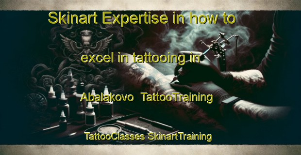 Skinart Expertise in how to excel in tattooing in Abalakovo | #TattooTraining #TattooClasses #SkinartTraining-Russia