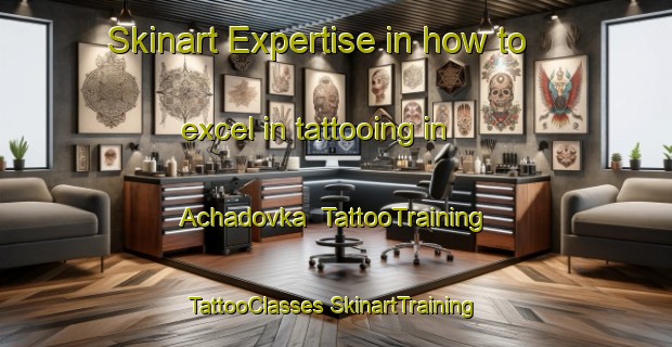 Skinart Expertise in how to excel in tattooing in Achadovka | #TattooTraining #TattooClasses #SkinartTraining-Russia