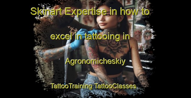 Skinart Expertise in how to excel in tattooing in Agronomicheskiy | #TattooTraining #TattooClasses #SkinartTraining-Russia