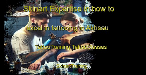 Skinart Expertise in how to excel in tattooing in Akhsau | #TattooTraining #TattooClasses #SkinartTraining-Russia