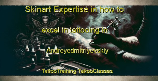 Skinart Expertise in how to excel in tattooing in Andreyedmitriyevskiy | #TattooTraining #TattooClasses #SkinartTraining-Russia