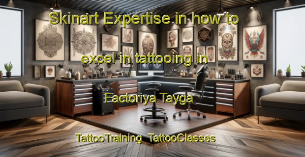 Skinart Expertise in how to excel in tattooing in Factoriya Tayga | TattooTraining | TattooClasses | SkinartTraining-Russia