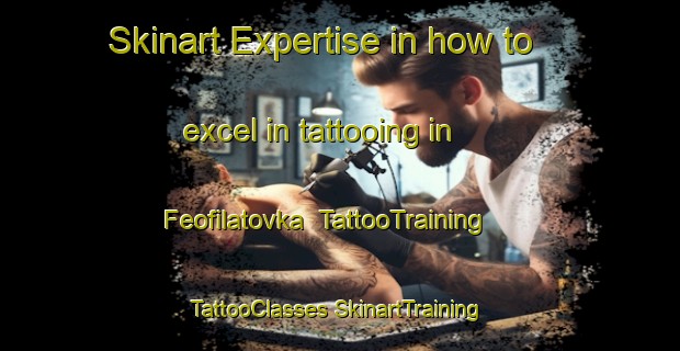 Skinart Expertise in how to excel in tattooing in Feofilatovka | #TattooTraining #TattooClasses #SkinartTraining-Russia