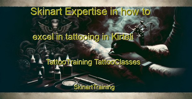 Skinart Expertise in how to excel in tattooing in Kirteli | #TattooTraining #TattooClasses #SkinartTraining-Russia