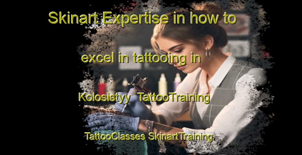 Skinart Expertise in how to excel in tattooing in Kolosistyy | #TattooTraining #TattooClasses #SkinartTraining-Russia