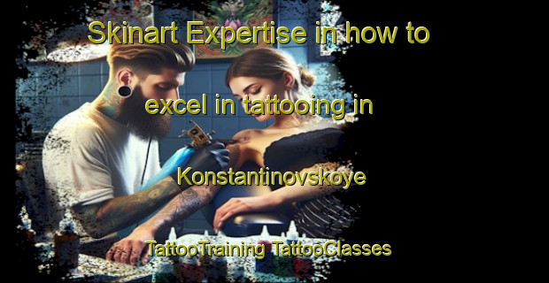 Skinart Expertise in how to excel in tattooing in Konstantinovskoye | #TattooTraining #TattooClasses #SkinartTraining-Russia