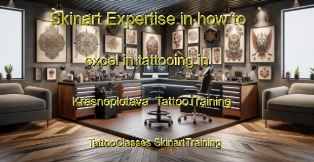 Skinart Expertise in how to excel in tattooing in Krasnoplotava | #TattooTraining #TattooClasses #SkinartTraining-Russia