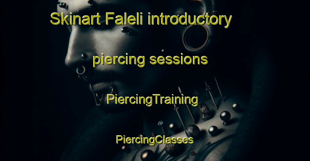 Skinart Faleli introductory piercing sessions | #PiercingTraining #PiercingClasses #SkinartTraining-Russia