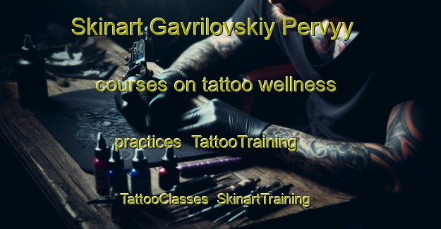 Skinart Gavrilovskiy Pervyy courses on tattoo wellness practices | TattooTraining | TattooClasses | SkinartTraining-Russia