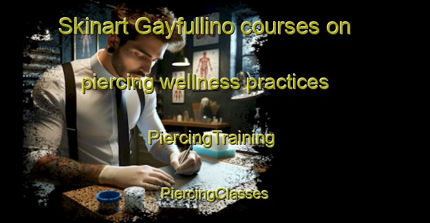 Skinart Gayfullino courses on piercing wellness practices | #PiercingTraining #PiercingClasses #SkinartTraining-Russia