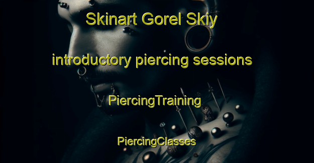 Skinart Gorel Skiy introductory piercing sessions | #PiercingTraining #PiercingClasses #SkinartTraining-Russia