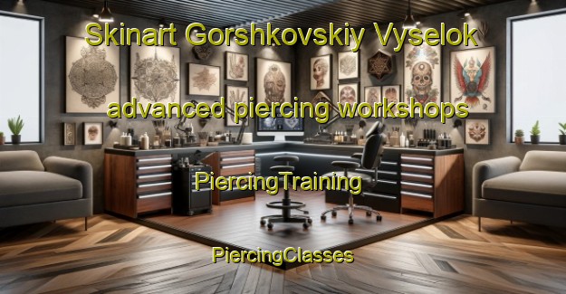 Skinart Gorshkovskiy Vyselok advanced piercing workshops | #PiercingTraining #PiercingClasses #SkinartTraining-Russia