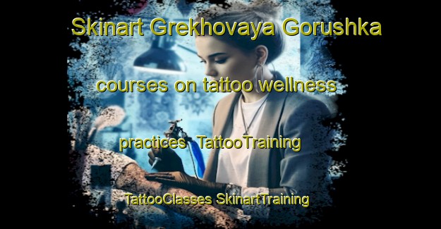 Skinart Grekhovaya Gorushka courses on tattoo wellness practices | #TattooTraining #TattooClasses #SkinartTraining-Russia