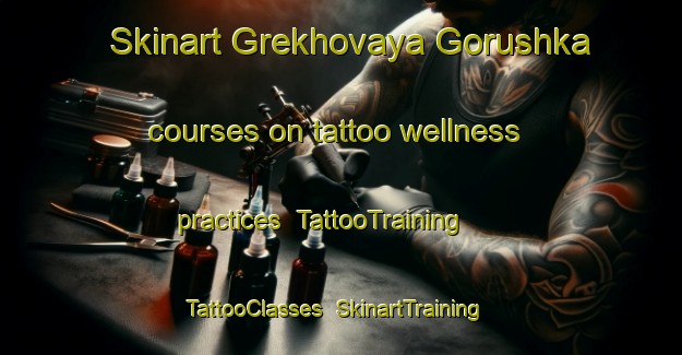 Skinart Grekhovaya Gorushka courses on tattoo wellness practices | TattooTraining | TattooClasses | SkinartTraining-Russia