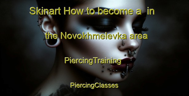 Skinart How to become a  in the Novokhmelevka area | #PiercingTraining #PiercingClasses #SkinartTraining-Russia