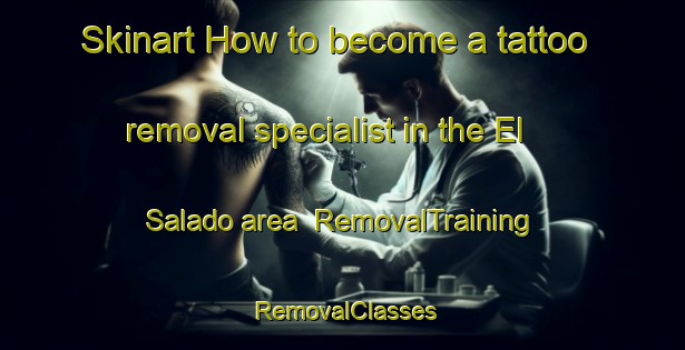 Skinart How to become a tattoo removal specialist in the El Salado area | RemovalTraining | RemovalClasses | SkinartTraining-Russia