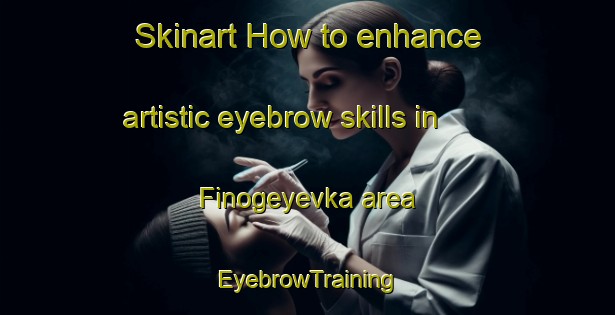 Skinart How to enhance artistic eyebrow skills in Finogeyevka area | EyebrowTraining | EyebrowClasses | SkinartTraining-Russia