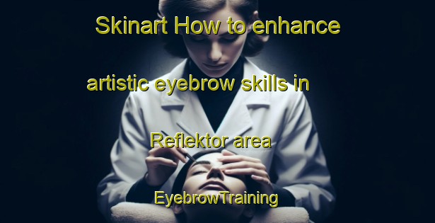 Skinart How to enhance artistic eyebrow skills in Reflektor area | EyebrowTraining | EyebrowClasses | SkinartTraining-Russia