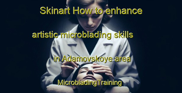 Skinart How to enhance artistic microblading skills in Adamovskoye area | #MicrobladingTraining #MicrobladingClasses #SkinartTraining-Russia