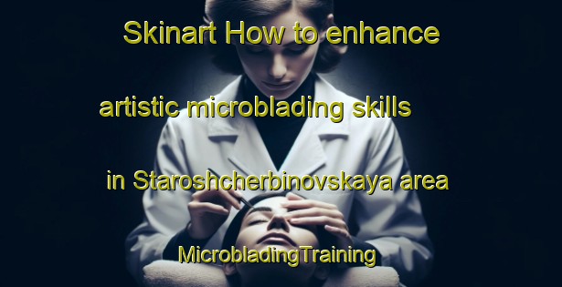 Skinart How to enhance artistic microblading skills in Staroshcherbinovskaya area | #MicrobladingTraining #MicrobladingClasses #SkinartTraining-Russia