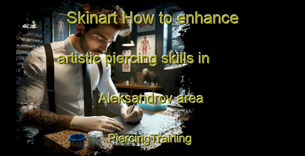 Skinart How to enhance artistic piercing skills in Aleksandrov area | #PiercingTraining #PiercingClasses #SkinartTraining-Russia