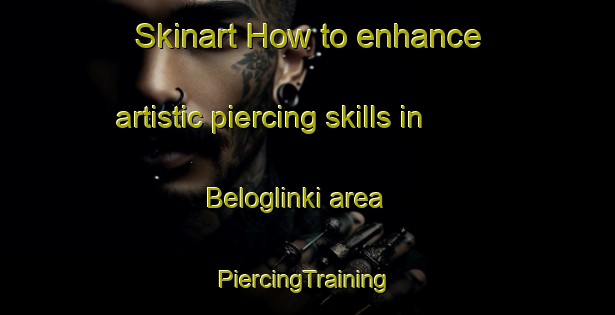 Skinart How to enhance artistic piercing skills in Beloglinki area | #PiercingTraining #PiercingClasses #SkinartTraining-Russia