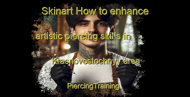 Skinart How to enhance artistic piercing skills in Krasnovostochnyy area | #PiercingTraining #PiercingClasses #SkinartTraining-Russia