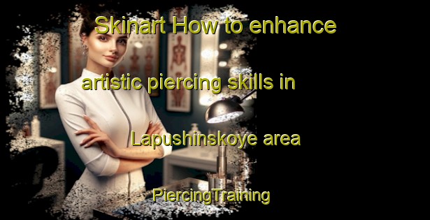 Skinart How to enhance artistic piercing skills in Lapushinskoye area | #PiercingTraining #PiercingClasses #SkinartTraining-Russia