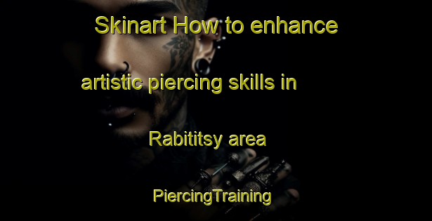 Skinart How to enhance artistic piercing skills in Rabititsy area | #PiercingTraining #PiercingClasses #SkinartTraining-Russia