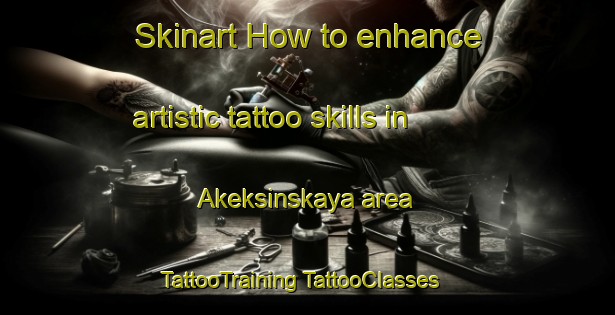 Skinart How to enhance artistic tattoo skills in Akeksinskaya area | #TattooTraining #TattooClasses #SkinartTraining-Russia