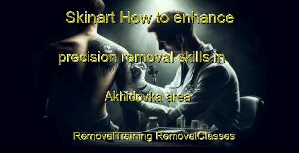 Skinart How to enhance precision removal skills in Akhidovka area | #RemovalTraining #RemovalClasses #SkinartTraining-Russia