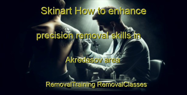 Skinart How to enhance precision removal skills in Akredasov area | #RemovalTraining #RemovalClasses #SkinartTraining-Russia