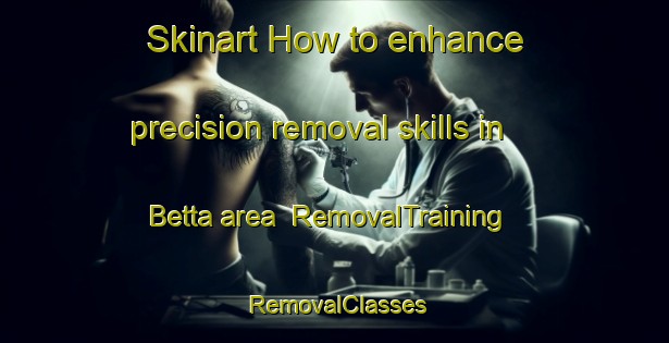 Skinart How to enhance precision removal skills in Betta area | RemovalTraining | RemovalClasses | SkinartTraining-Russia