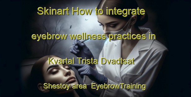 Skinart How to integrate eyebrow wellness practices in Kvartal Trista Dvadtsat  Shestoy area | EyebrowTraining | EyebrowClasses | SkinartTraining-Russia