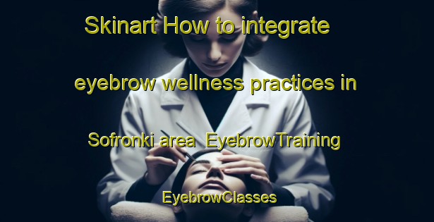 Skinart How to integrate eyebrow wellness practices in Sofronki area | EyebrowTraining | EyebrowClasses | SkinartTraining-Russia