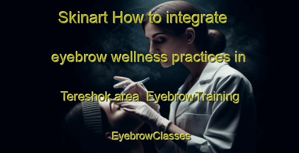 Skinart How to integrate eyebrow wellness practices in Tereshok area | EyebrowTraining | EyebrowClasses | SkinartTraining-Russia