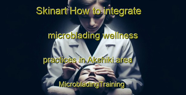 Skinart How to integrate microblading wellness practices in Akshiki area | #MicrobladingTraining #MicrobladingClasses #SkinartTraining-Russia