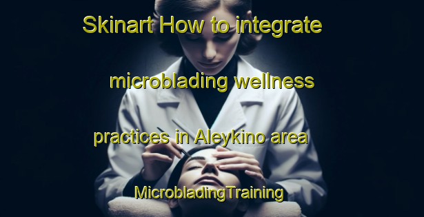 Skinart How to integrate microblading wellness practices in Aleykino area | #MicrobladingTraining #MicrobladingClasses #SkinartTraining-Russia