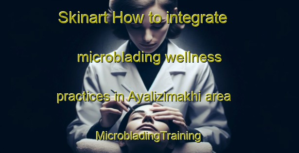 Skinart How to integrate microblading wellness practices in Ayalizimakhi area | #MicrobladingTraining #MicrobladingClasses #SkinartTraining-Russia