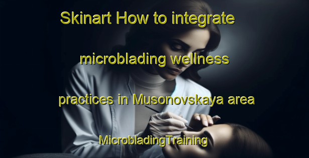 Skinart How to integrate microblading wellness practices in Musonovskaya area | #MicrobladingTraining #MicrobladingClasses #SkinartTraining-Russia