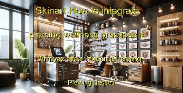 Skinart How to integrate piercing wellness practices in Armyaz area | #PiercingTraining #PiercingClasses #SkinartTraining-Russia