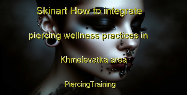 Skinart How to integrate piercing wellness practices in Khmelevatka area | PiercingTraining | PiercingClasses | SkinartTraining-Russia