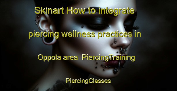 Skinart How to integrate piercing wellness practices in Oppola area | #PiercingTraining #PiercingClasses #SkinartTraining-Russia