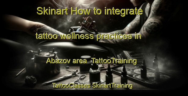 Skinart How to integrate tattoo wellness practices in Abazov area | #TattooTraining #TattooClasses #SkinartTraining-Russia