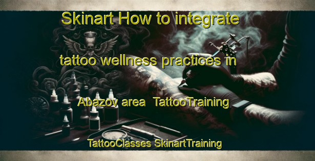 Skinart How to integrate tattoo wellness practices in Abazov area | #TattooTraining #TattooClasses #SkinartTraining-Russia