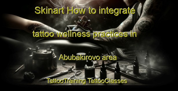 Skinart How to integrate tattoo wellness practices in Abubakirovo area | #TattooTraining #TattooClasses #SkinartTraining-Russia